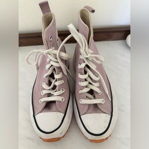 Platform converse high tops